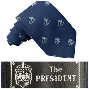 Vintage Gerald Ford Necktie The President 1974 Patriotic Career Professional Tie